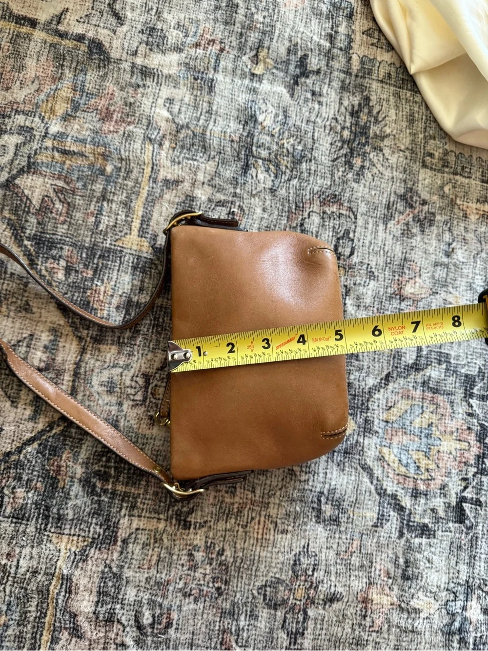 Coach Mini Shoulder Bag in Tan and Brown